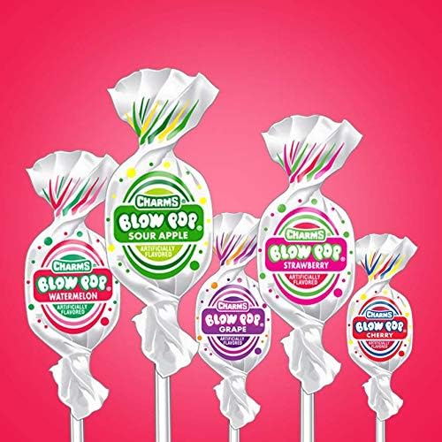 Charms Blow Pops, Assorted Flavors, 100-Count